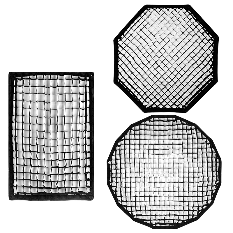 AMBITFUL Zhijie 120cm Grid Quick-Install Version, Deep Softbox, Spotlight, Honeycomb Grid Softbox, Light Control