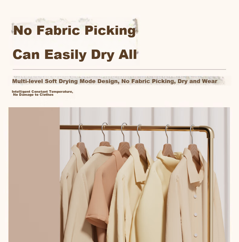 AUX [Ziguang Sterilization + Digital Display] Portable Clothes Dryer, Travel Drying Machine, Foldable Compact Home Use Clothes Dryer for Baby Clothes And Underwear, Disinfection Dehumidification Dormitory Clothes Drying Gadget 10