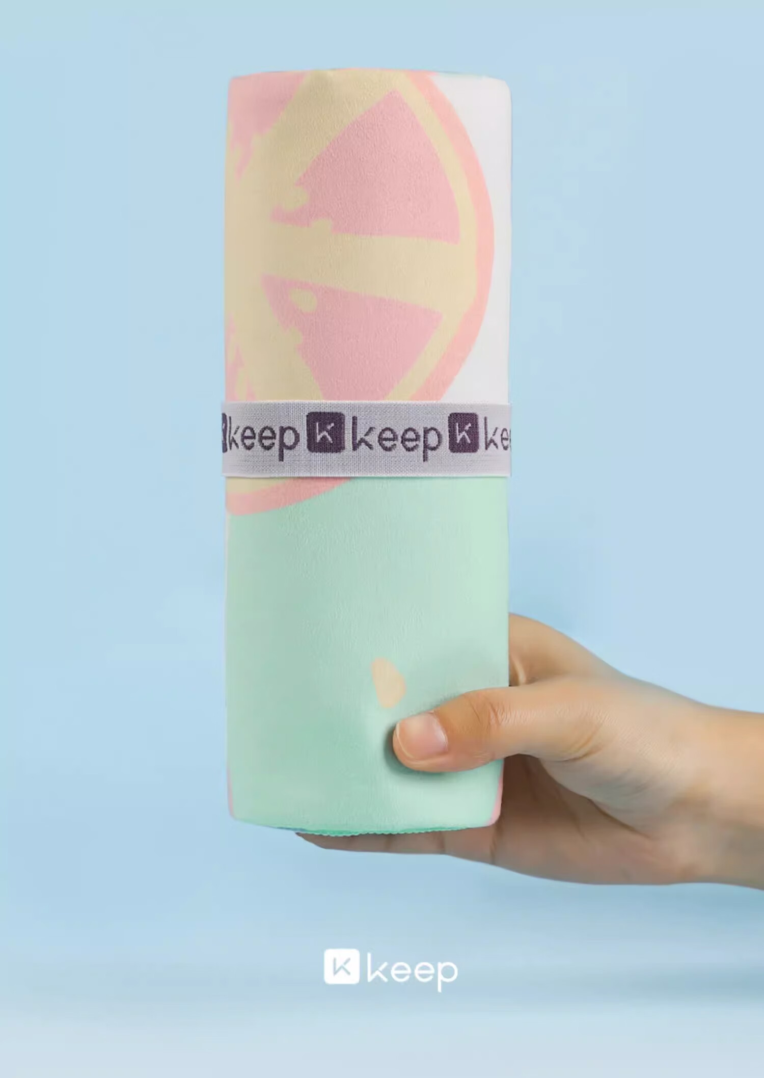 Keep Swimming Towel for Men, Women And Children, Portable Quick-Drying Summer Sports Fitness Absorbent Beach Towel Orange Lemo 5