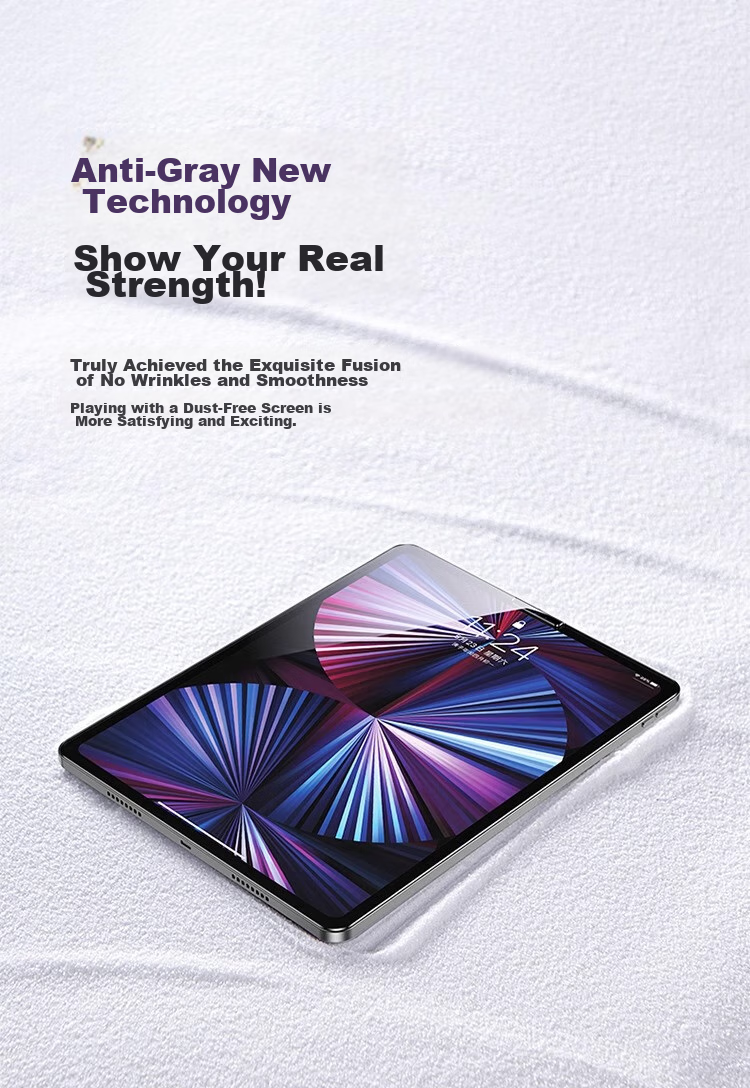 Baseus Tempered Glass Screen Protector for IPad Mini 7 [Full Coverage, Strong Anti-Fingerprint] Compatible with 2024 IPad Mini 7/6-8.3 Inch Models 9