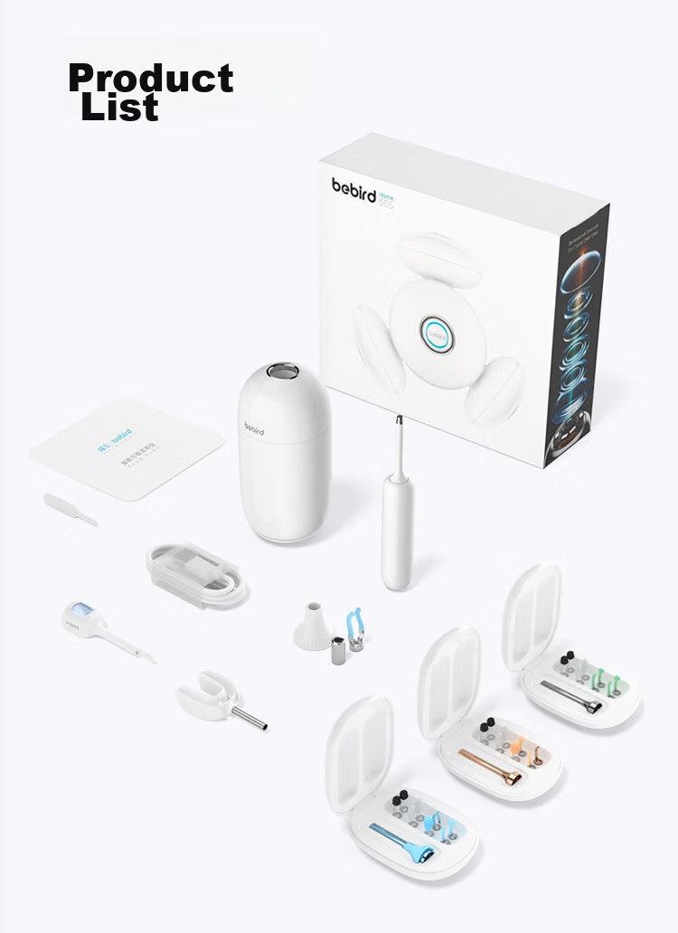 Bebird Visual Ear Pick Cleaning Kit, Home 30S Hummingbird Multifunctional High-Definition Endoscope Ear Spoo 25