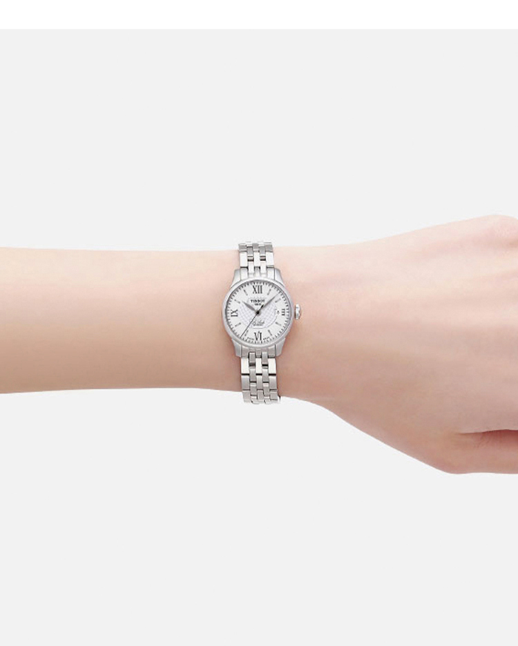 TISSOT Watch, Le Locle Series Women's Watch, Swiss Automatic Mechanical Ladies Steel Strap Wristwatch, Business Watch, Birthday Gift 5