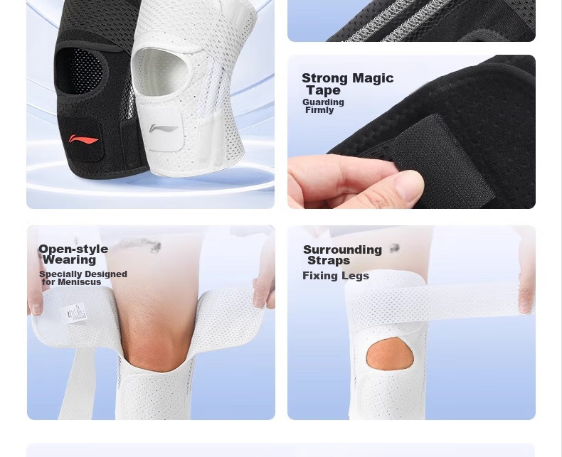 Li-Ning Knee Brace for Women, Sports Meniscus Arthritis Injury Fluid Retention, Specialized for Running, Hiking, Badminton, Patella Protectio 7