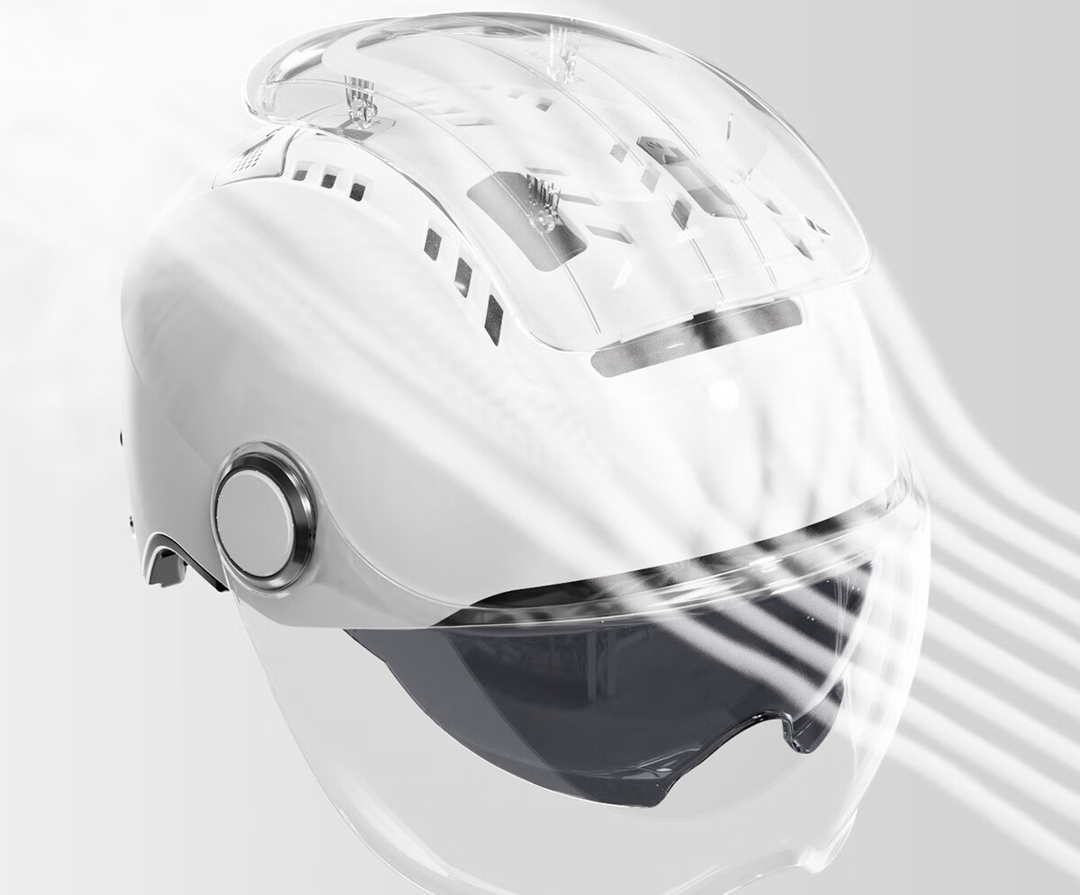TWOBEE 3C Certified Electric Motorcycle Helmet, Four-Season Universal Half Helmet, Sun Protection and Anti-Fog Dual Visor, Zero-Pressure Sunroof, Unisex Electric Scooter Helmet TK47 16