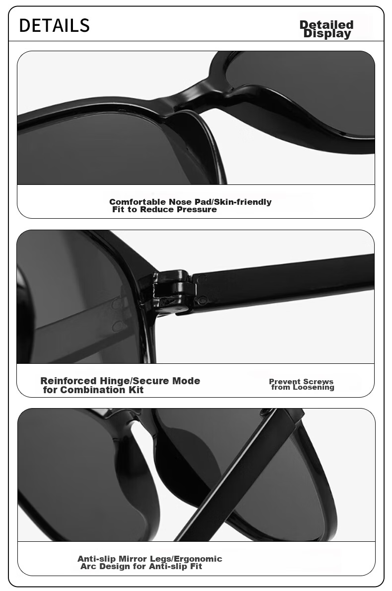 Baixiaoshe Cycling Glasses, Photochromic Sunglasses, Outdoor Smart Light-Sensing Goggles for Men And Women, Day And Night Use 4