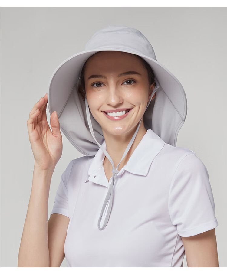 Shanghai Story Women's Sunshade Hat Spring Summer Sun Protection Magic Tape Open Top Hat Outdoor Face Cover Neck Protection Wide Brim Mountaineering Cooling Hat Gift for Girlfriend 10