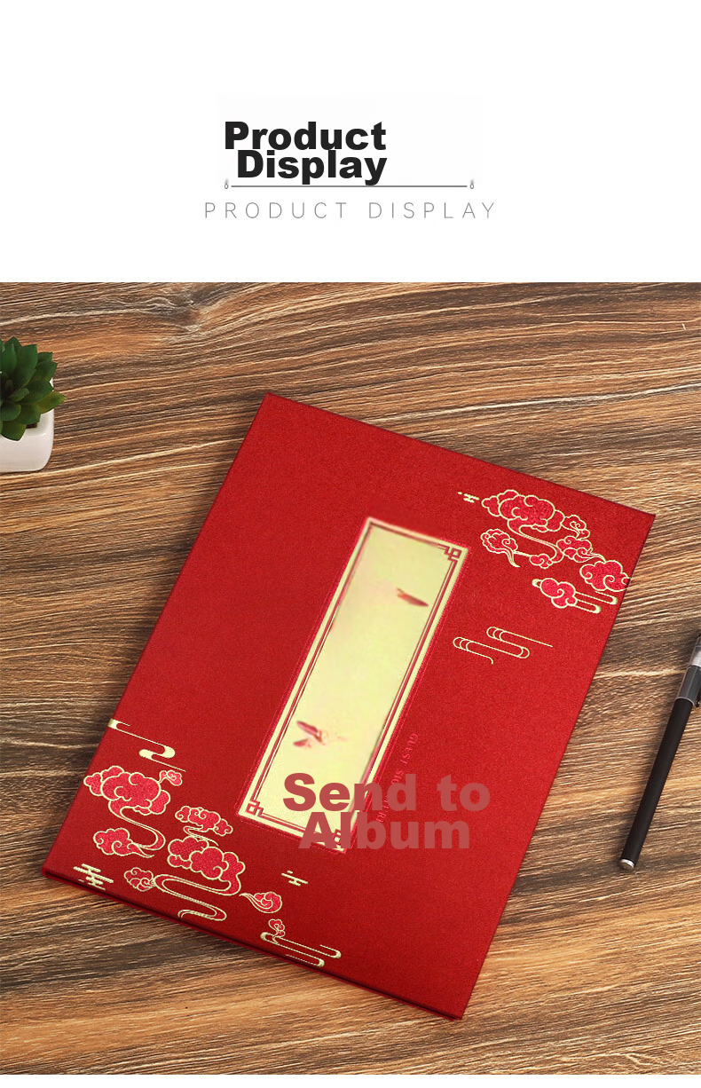 Befon Sign-In Book, Conference Sign-In Sheet, High-Quality, Grand Opening Annual Party Wine Party Sign-In Book, Wedding Gift Money Book, Wedding Celebration Accounting Book, Wedding Sign-In And Accounting Book, Gift List Book 9707 10