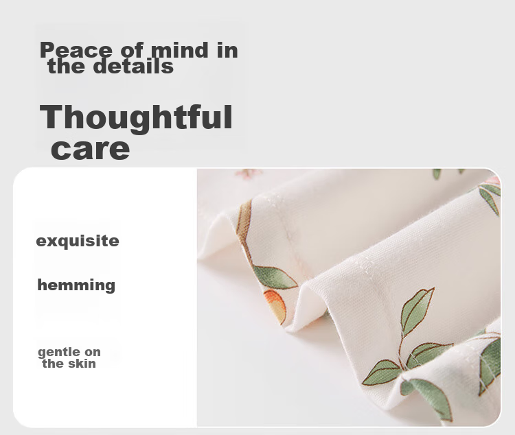 PurCotton Baby Swaddle, Antibacterial Knitted Blanket, Pure Cotton Newborn Wrap, Air Conditioning Cover, Fairy Tale Tree House Design, 90×90cm 14