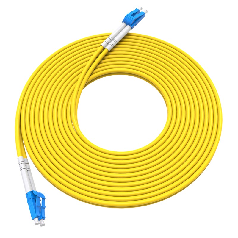 Оптический патч-корд Nokoxin Telecom-Grade, одномодовый двухжильный, 3 метра, LC-LC, UPC