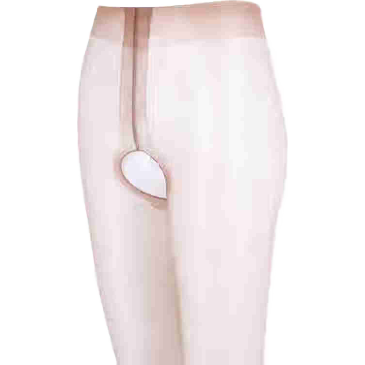 Limerence M [Jiguang] Ultra-Thin Silk Stockings, Smooth And Slip-On, Sexy Shiny Black Pantyhose, Summer Sheer Women's Tights for Dates