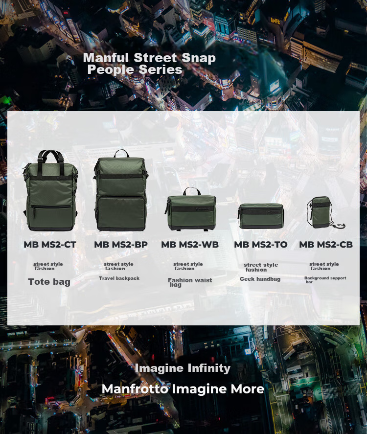 Manfrotto Street Series MB MS2-TO Urban Geek Handbag Sports Camera Bag Accessory Memory Card Storage Pouch 9