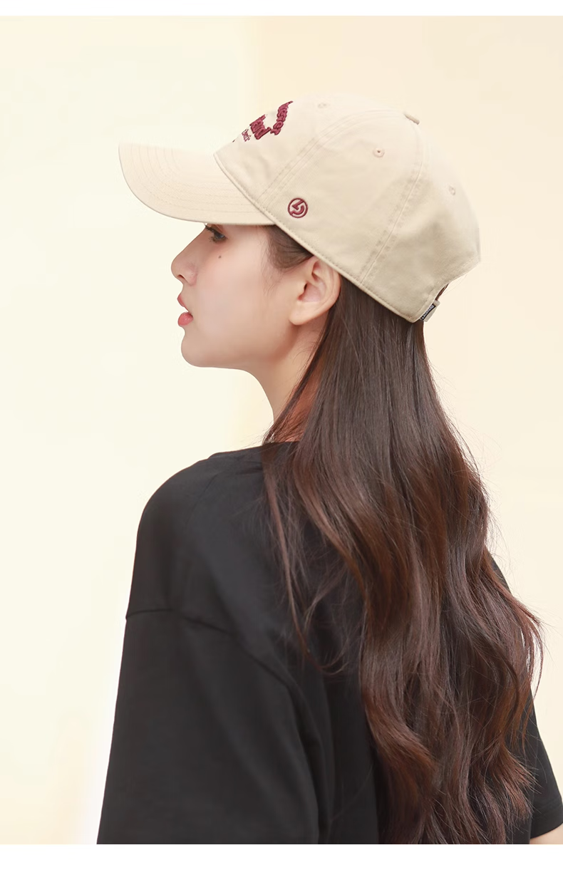 LACKPARD Women's Korean Style New Elastic Baseball Cap High-End Versatile Black Sunshade Hat 11