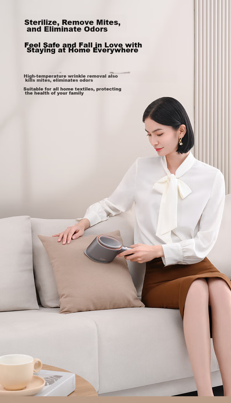 Haier Magic Mirror Handheld Garment Steamer, 30g/min Explosive Steam, 160ml Transparent Water Tank, Electric Iron for Home Use, Small Portable, Sterilizing And Mite-Removing, Specially Designed for Autumn And Winter Coats, HY-YM1208S 13