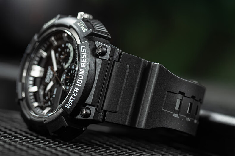 Casio Watch for Men, Black Knight Black Gold Sports Youth Student Waterproof Digital Watch for Men And Women, MCW-200H 35