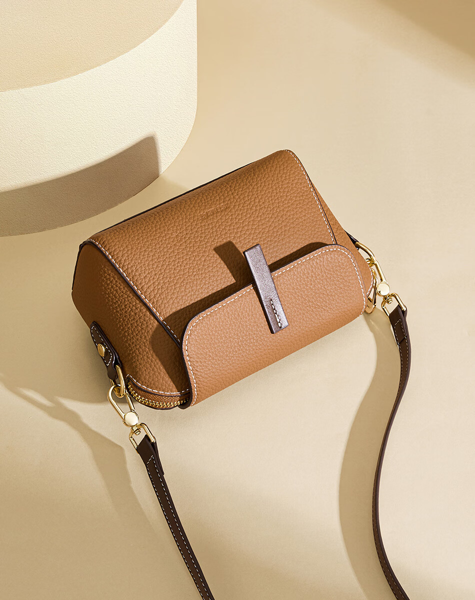 St&Sat Leather Handbag, 2026 New Women's Bag, Crossbody Shoulder Bag, Versatile Commuter Bag, Birthday Gift for Girlfriend Or Wife 5