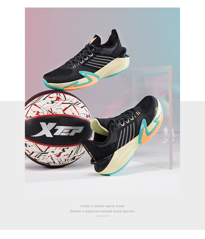 特步篮球鞋林书豪一代轻羽篮球鞋春夏季运动鞋男耐磨实战球鞋官方旗舰