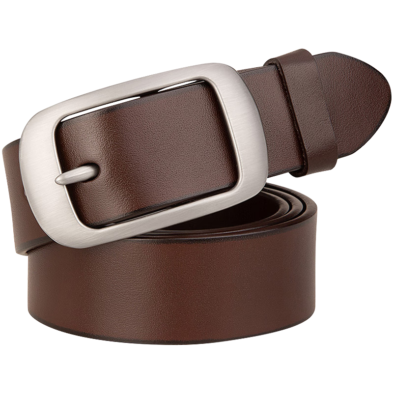 Cattlesboss Women's Leather Belt, Simple And Versatile Waistband for Jeans, Casual Fashion Gift for Women, 3129