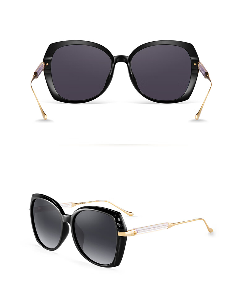HELEN KELLER Polarized Sunglasses for Women, Elegant Large Frame Sunglasses, UV Protection Driving Glasses H8733P01 8