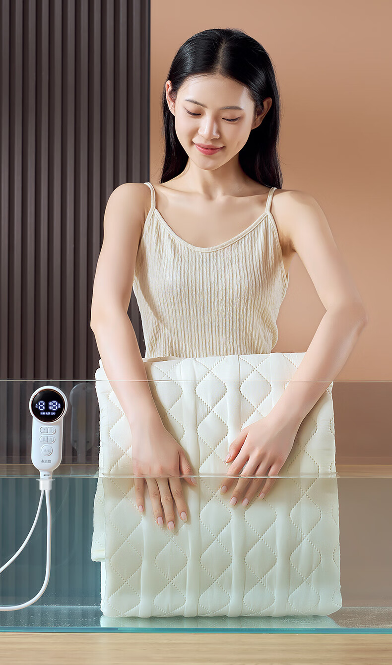 CHIGO [Dehumidifying And Mite-Removing] Single-Person 3C Certified Water Heating Electric Blanket for Kang Bed, Electric Mattress Pad, 1.8x0.9 Meters, Dormitory Use 11