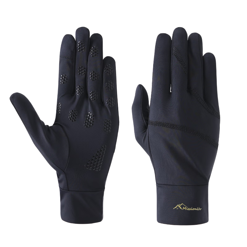 Ice Silk Sun Protection Gloves for Men, Summer Outdoor Driving Cycling UV Protection Hiking Mountaineering Fishing Gloves for Me