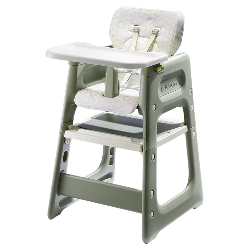 Babycare Multifunctional Baby High Chair, Safe And Anti-Fall Children's Dining Seat, Suitable for 6 Months+, Taler Gree
