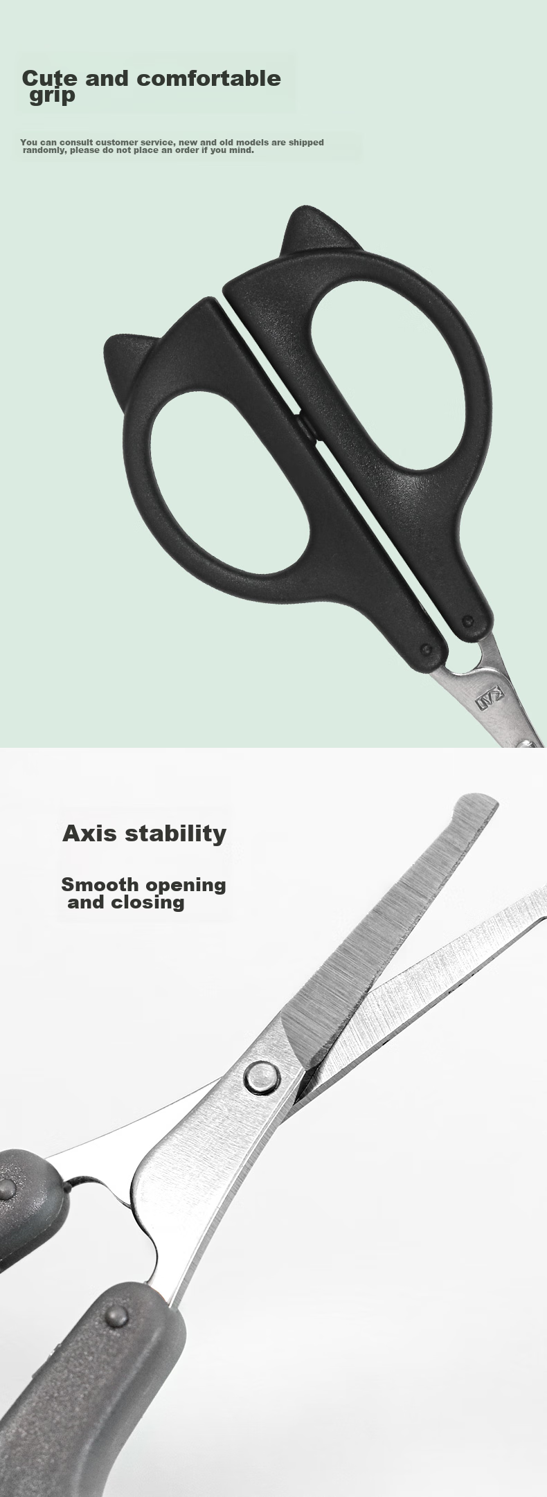 KAI Japanese Import, Miaoxiaoduo Series Makeup Scissors (Round Tip), Beauty Scissors, Eyebrow Scissors, Beard And Sideburn Trimmer for Nose Hair 6