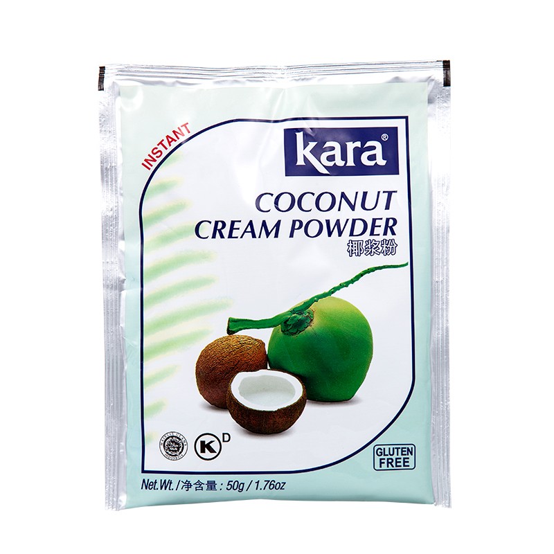 KARA牌椰浆粉50g*3 奶茶店专用西米露生椰拿铁甜品烘焙原料