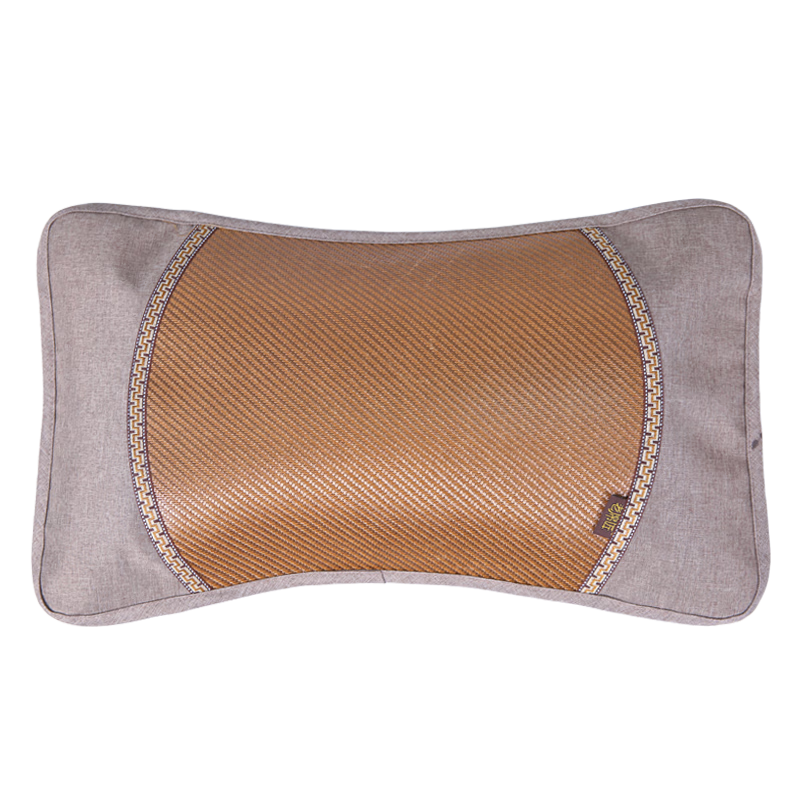Laoxijiang Cooling Mat Pillow, Ice Silk Rattan Mat Pillow Core, Floral Scent Pillow Core, Single Pack, 60*35cm