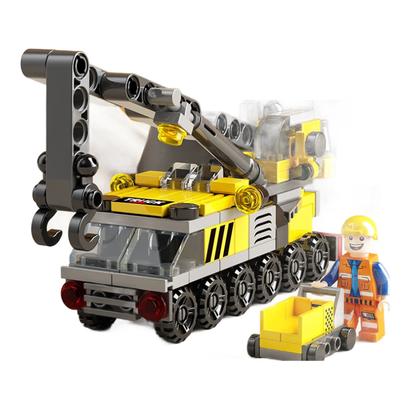 Dayanxiaowa Engineering Car Building Blocks, Compatible with Lego, Educational Toy for Children, Birthday Gift for Boys Aged 8, 142 Pieces