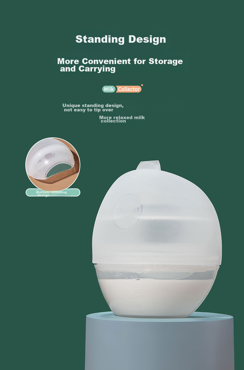 MyCarol Wearable Hidden Breast Pump, Hands-Free Manual Breast Pump, Milk Shield, Anti-Leakage, Single Pack BP-A11 9
