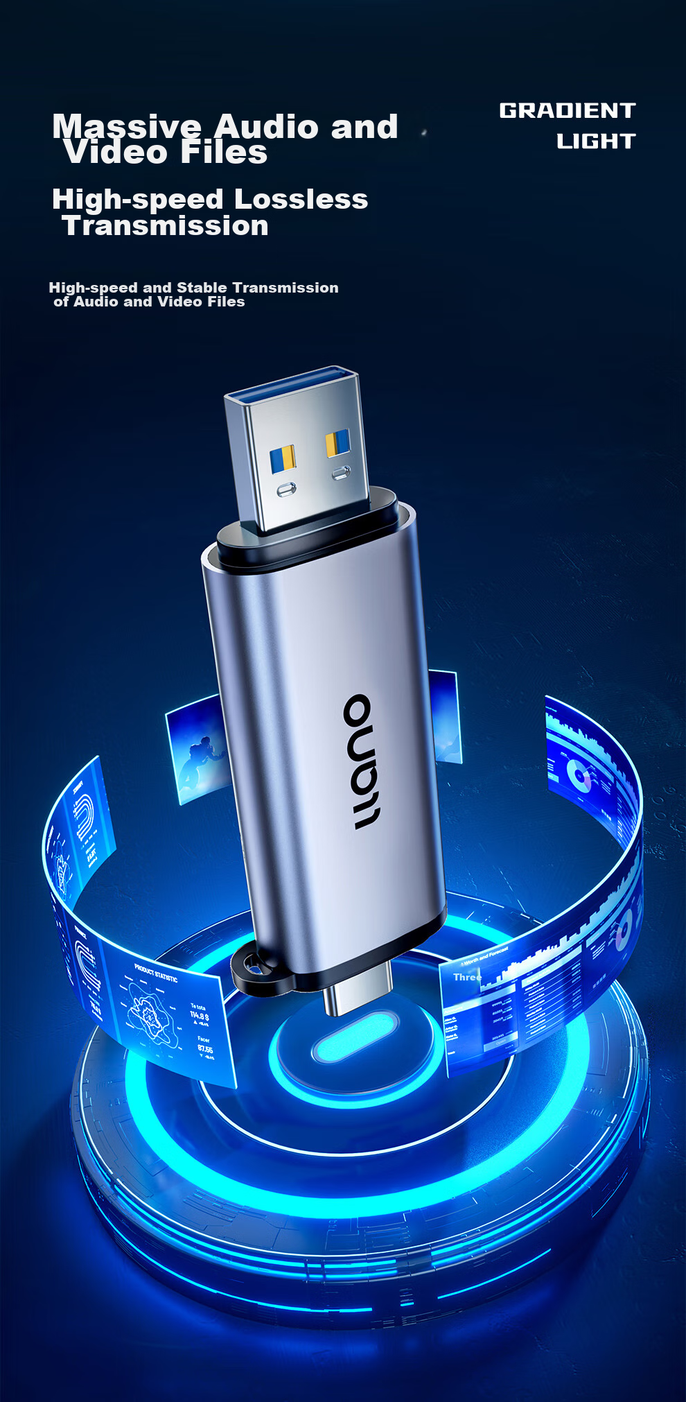 Llano USB/Type-C Card Reader 3.0 High-Speed SD/TF Card Multi-Functional All-In Dual Card Reader Compatible with Action Cameras, Android, Apple 17 Phones/iPad Tablets Drones 11