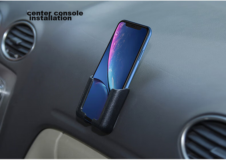 Dijialun Adjustable Width Car Phone Holder, Movie And TV Entertainment Navigation Car Phone Mount, Center Console Seat Backrest Armrest Box Car Door Phone Stand 9