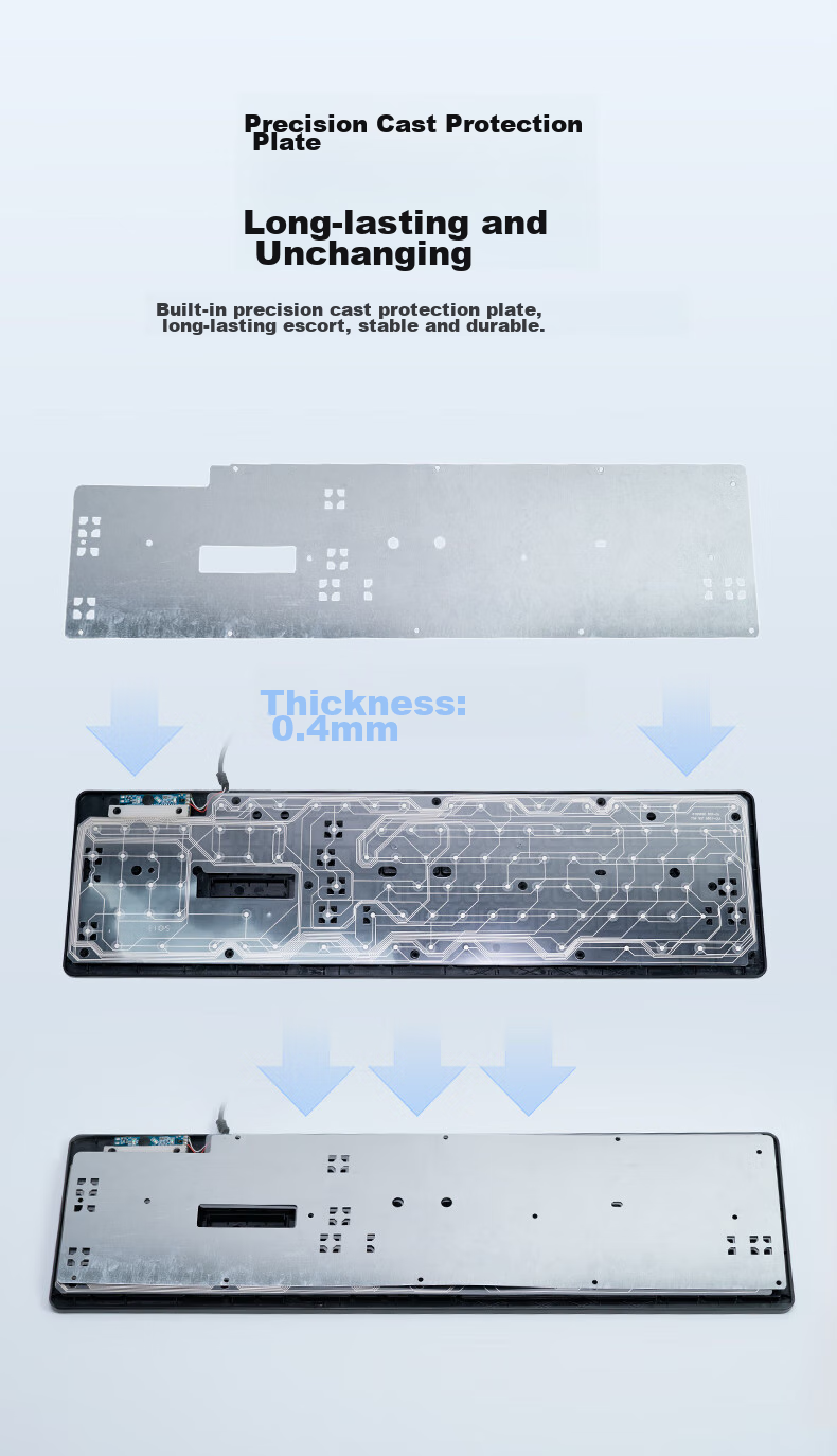 Lenovo Invests in Brand Yinengzhe Wired Keyboard And Mouse Set with Mouse Pad, Full-Size Splash-Resistant, Business Office Desktop/Little New Compatible Black KM301 4