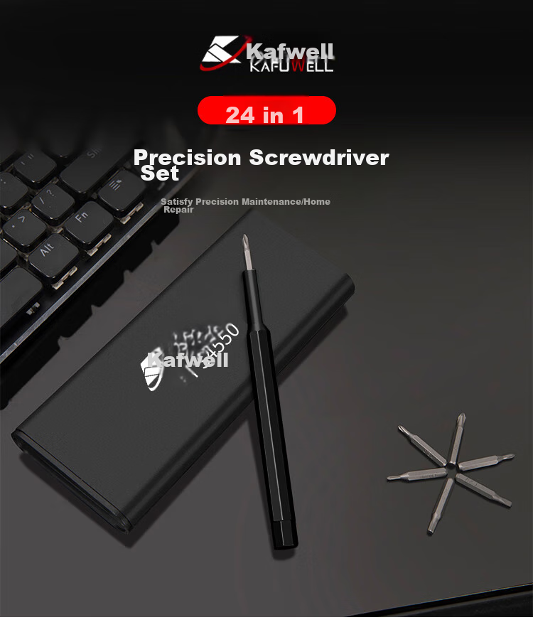 Kafuweier Screwdriver Set, Precision Screwdriver Kit for Laptop, Phone And Computer Disassembly, Small Screwdriver Tools PS4550 1
