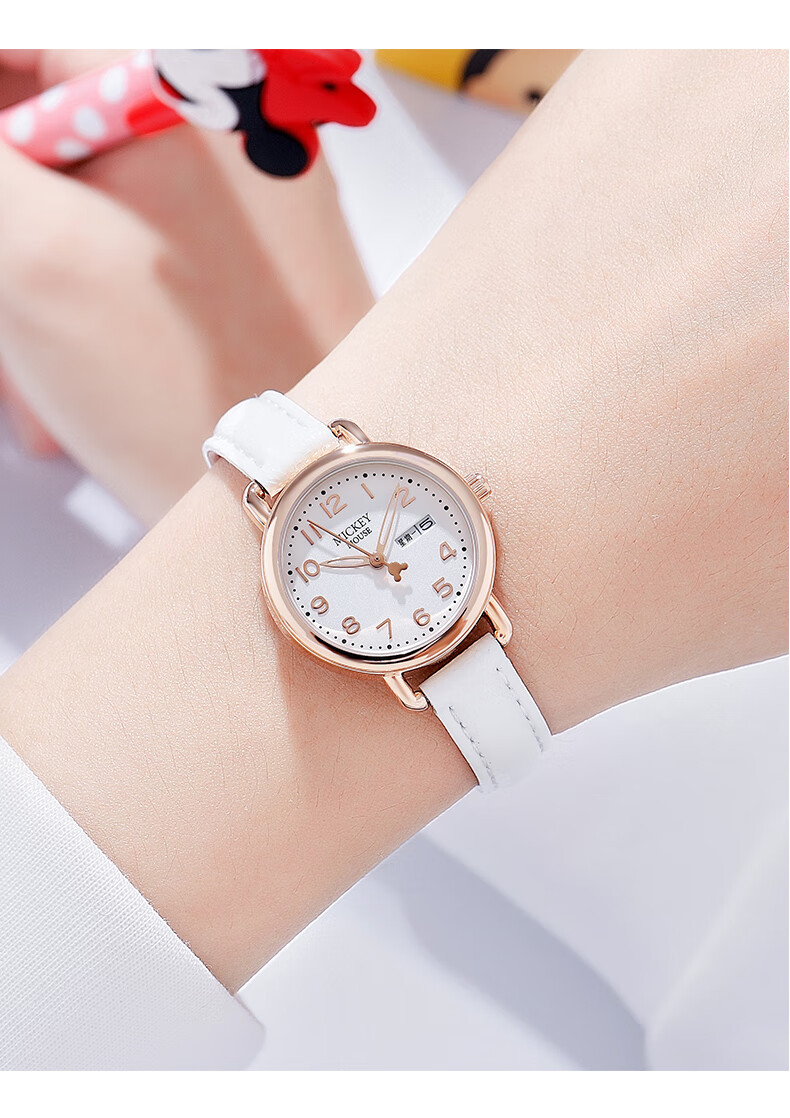 Disney Watch for Female Students, Ladies, Middle School Girls, High School Students, Female Exam Takers, Birthday Gifts, Waterproof Watch for Junior And Senior High School Students 4