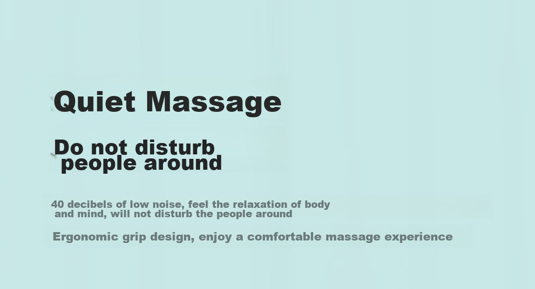 WOLONOW Massage Gun, Professional Sports Muscle Relaxation Device for Shoulder Neck Back, Leg Massager, Birthday Gift for Girlfriend Boyfriend, Practical Present for Women And Parents 16