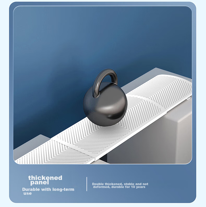 XIAOHUANGHOU Central Air Conditioning Wind Deflector, Duct Air Outlet Anti-Direct Blowing, No Drilling Required, Extendable 58-90CM, High-Quality, Universal, Heating And Cooling 13