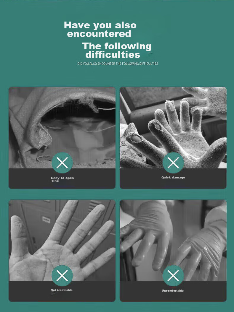 SHENGLI Work Gloves, Gardening Gloves, Wear-Resistant, Non-Slip, Thin, Latex-Coated, Highly Elastic, Breathable Rubber Gloves, for Handling And Work, ND150S, 12 Pairs 4