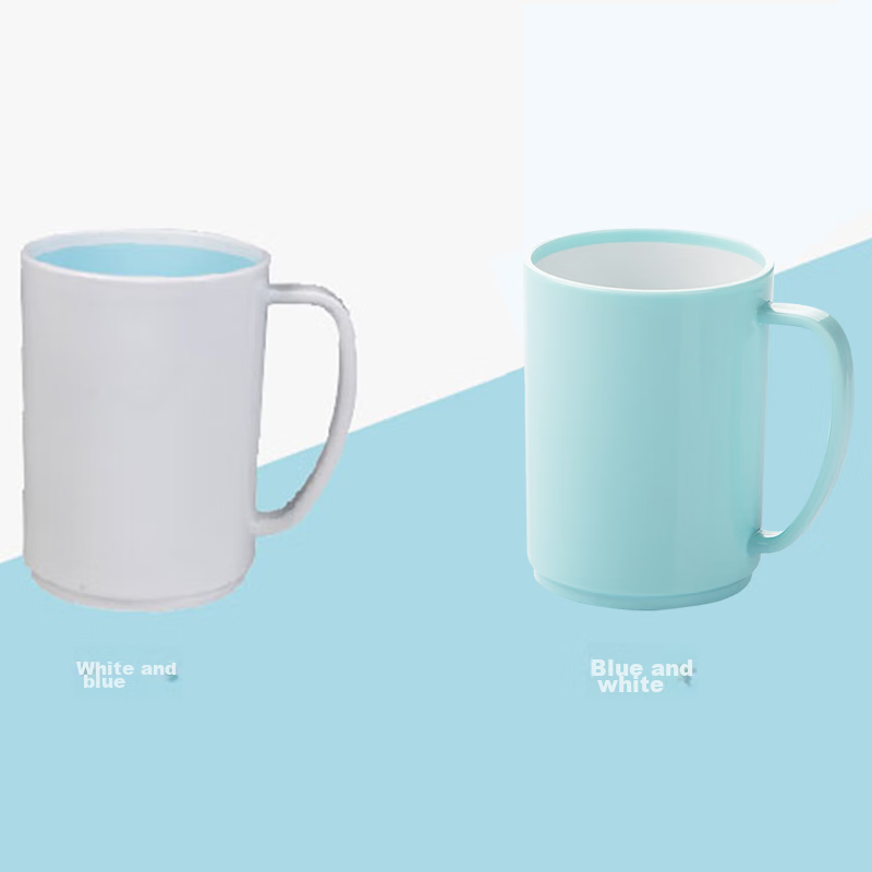 CHAHUA Mouthwash Cup, Toothbrush Cup, Mug, Travel Portable, 1 Piece, Blue