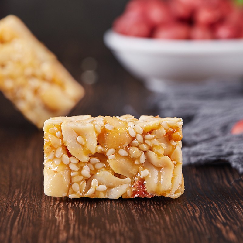 王老五 花生酥椒盐味 508g 成都特产 老式花生喜糖果 休闲零食 四川特产