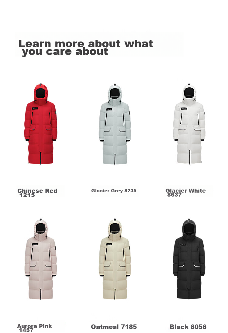 BOSIDENG [Guan Aideng Style] Extreme Cold Goose down Jacket for Men And Women, Couples Matching Long Hooded Warm Coat 37
