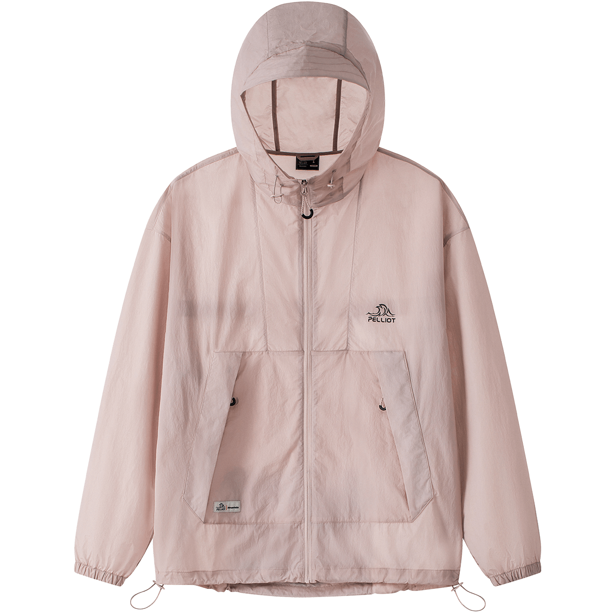 Pelliot [Xiao Sen Lin] Sun Protection Clothing for Men And Women, UV-Resistant Breathable Outdoor Lightweight Jacket 12421220 Pink Porcelain Color XS