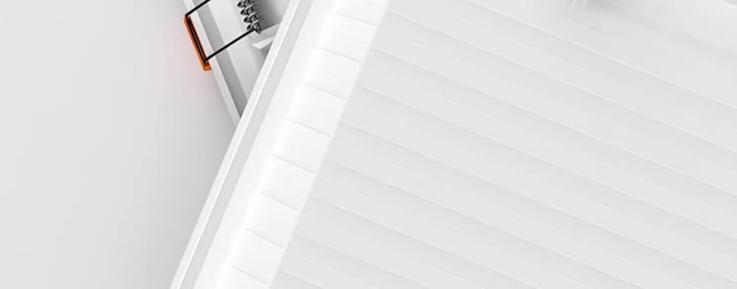 Fanyao LED Panel Light Spring Clip Recessed Panel Kitchen Bathroom Gypsum Board Integrated Ceiling Light 24