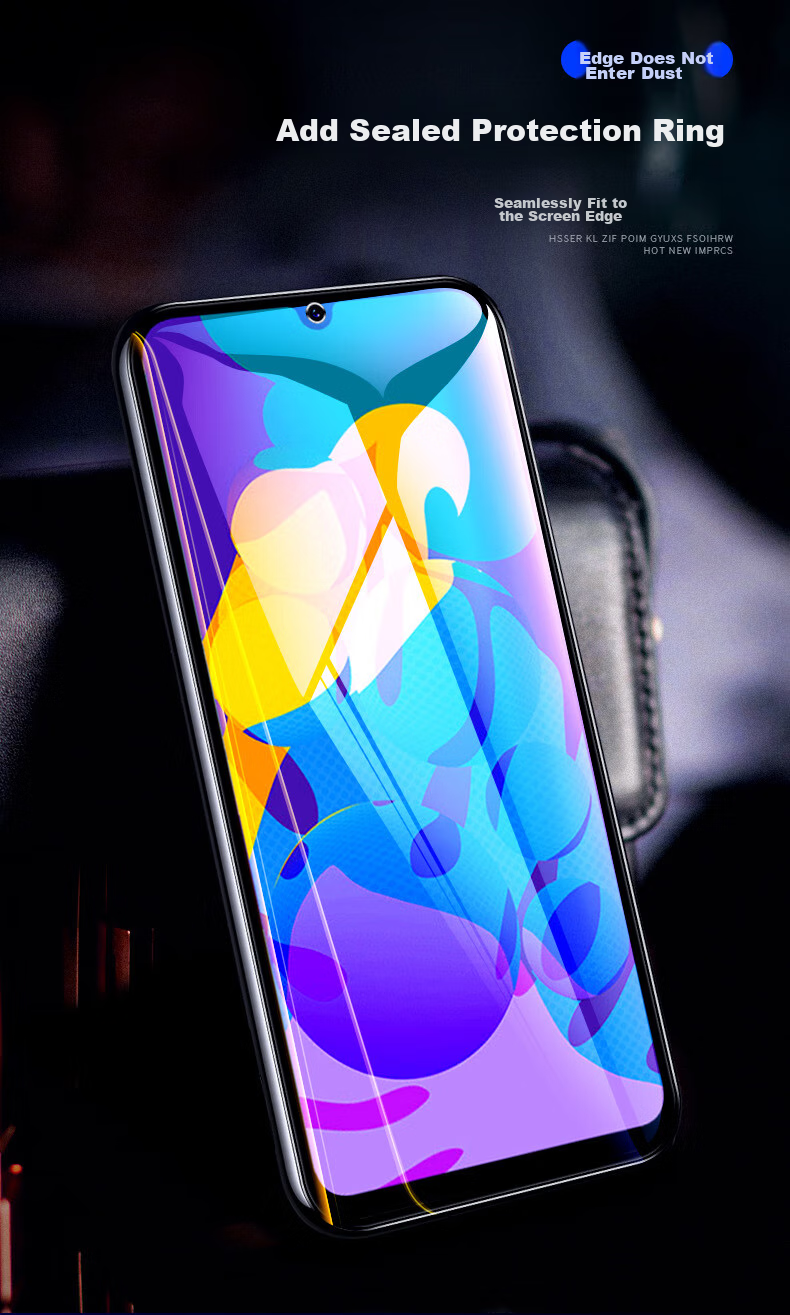 HotFire Tempered Glass Screen Protector for Honor Play4T Pro, Full Coverage Automatic Adhesive Protective Film for Honor Play4T Pro/Changxiang10e Smartphone 2
