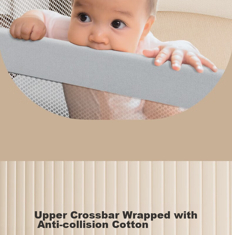 YEEHOO Bed Guard Rail, Baby Fall Prevention Protective Barrier, Infant Crib Rail, Children's Guardrail, Bedside Safety Rail, 2.0 Meter Bed - Single Piece 15