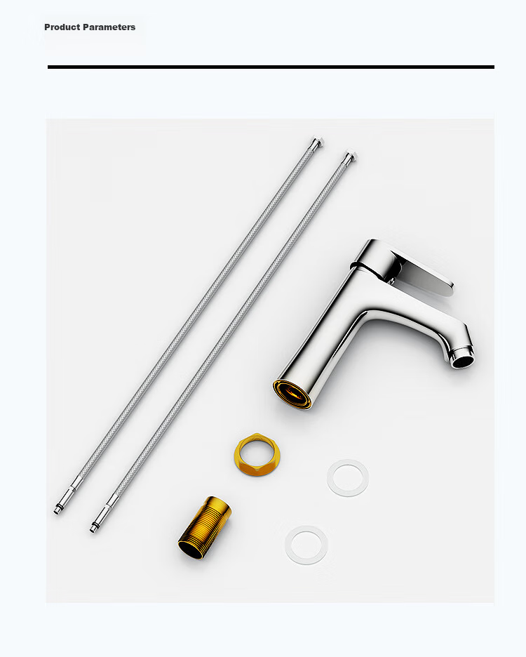 MEJUE Basin Faucet Hot And Cold Water Tap Bathroom Sink Washbasin Faucet Z-012395 24