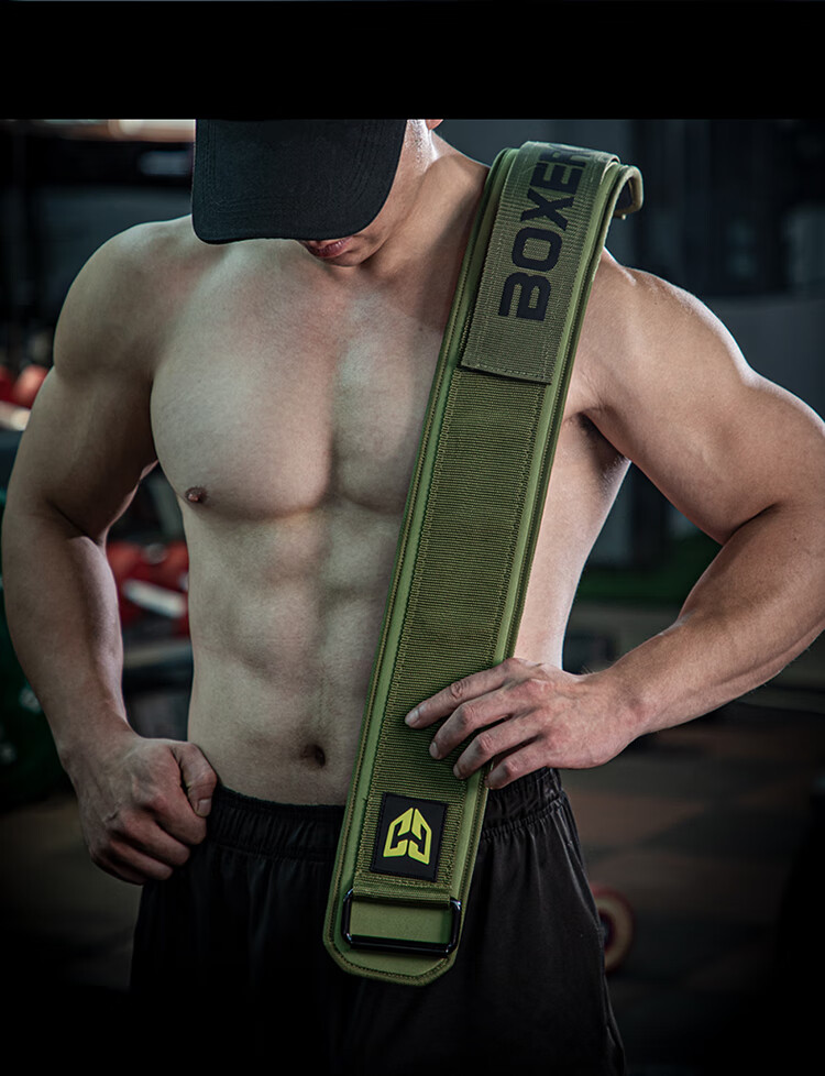 Gingpai Sport Fitness Waist Belt, Squat And Deadlift Professional Strength Training Equipment, Sports Protective Gear, Weightlifting Back Support for Men, Black And Yellow, XL Size 6