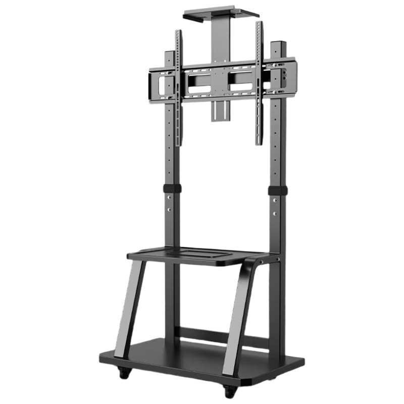 Beishi 32-86 Inch Mobile TV Stand Universal TV Floor Stand Mobile Cart for TV/Conference Teaching Commercial Home Use All-In Display Monitor TV Mount