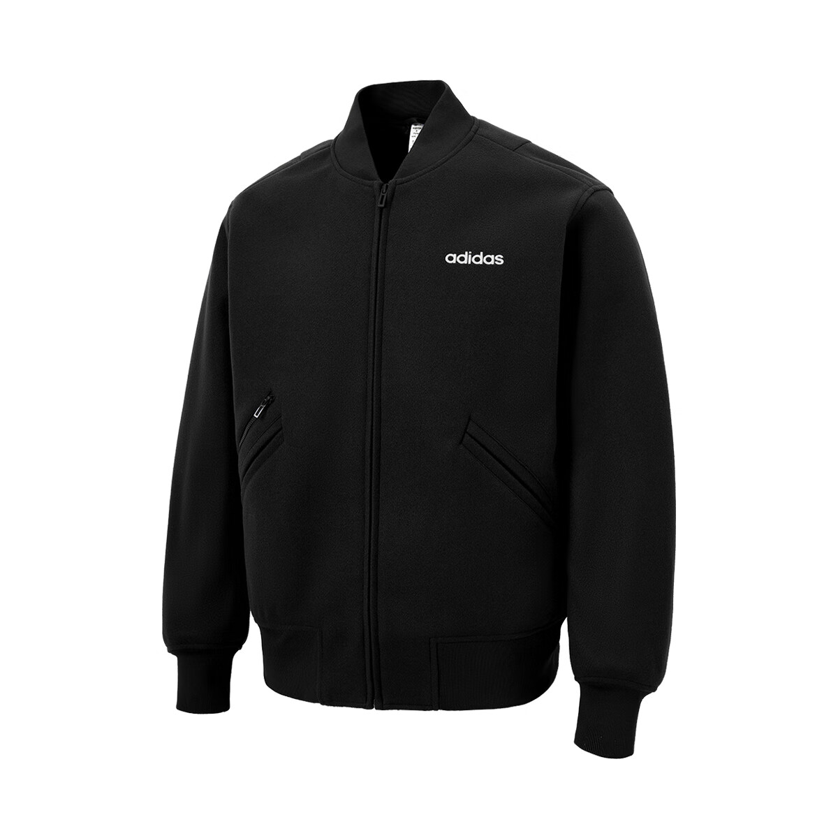 Adidas Unisex Winter Thickened Warm Baseball Collar Sports Casual Cotton Jacket JL9566 1