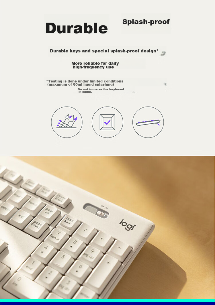Logitech MK295 [Enterprise Grade] Wireless Keyboard And Mouse Combo, Ultra-Thin for Office Desktop And Laptop, Business Purchase, Black [Bulk Order Discount] 4